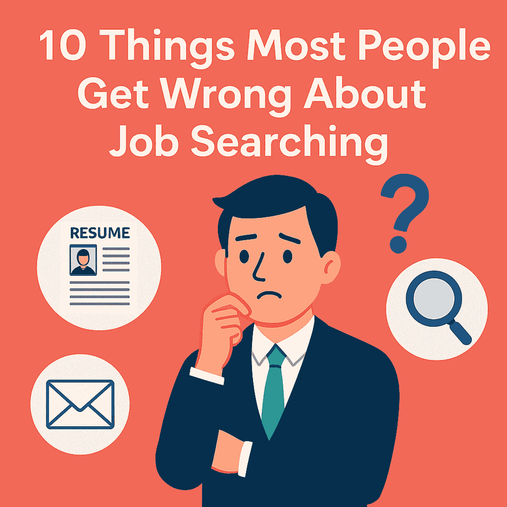 10 Things Most People Get Wrong About Job Searching