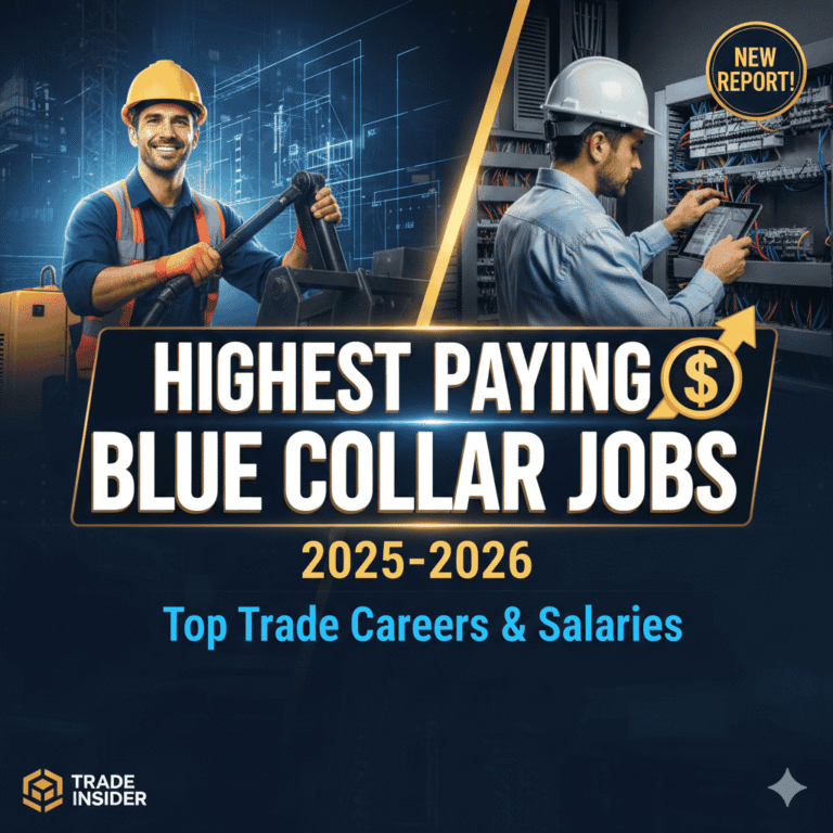 Highest Paying Blue Collar Jobs 2025-2026 Top Trade Careers & Salaries