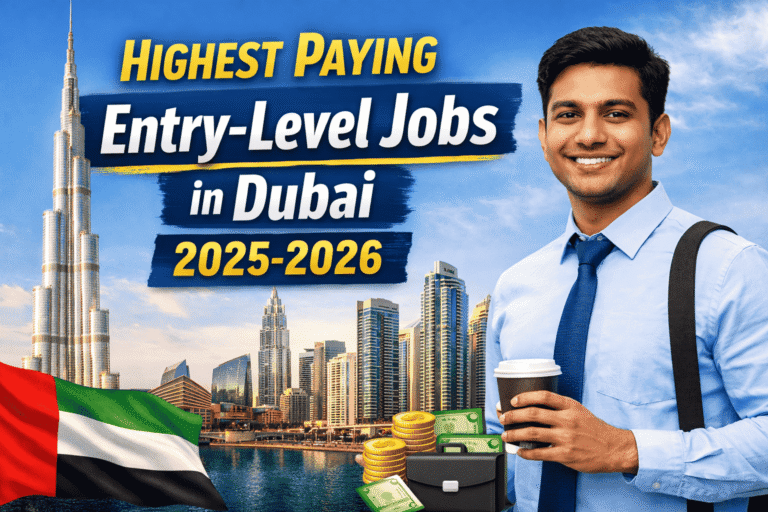 Highest Paying Entry-Level Jobs in Dubai (2025–2026)