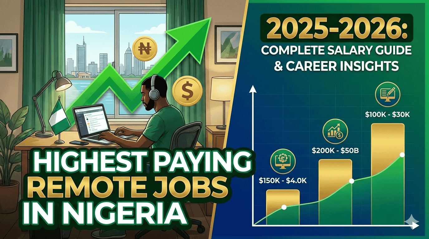 Highest Paying Remote Jobs in Nigeria 2025-2026