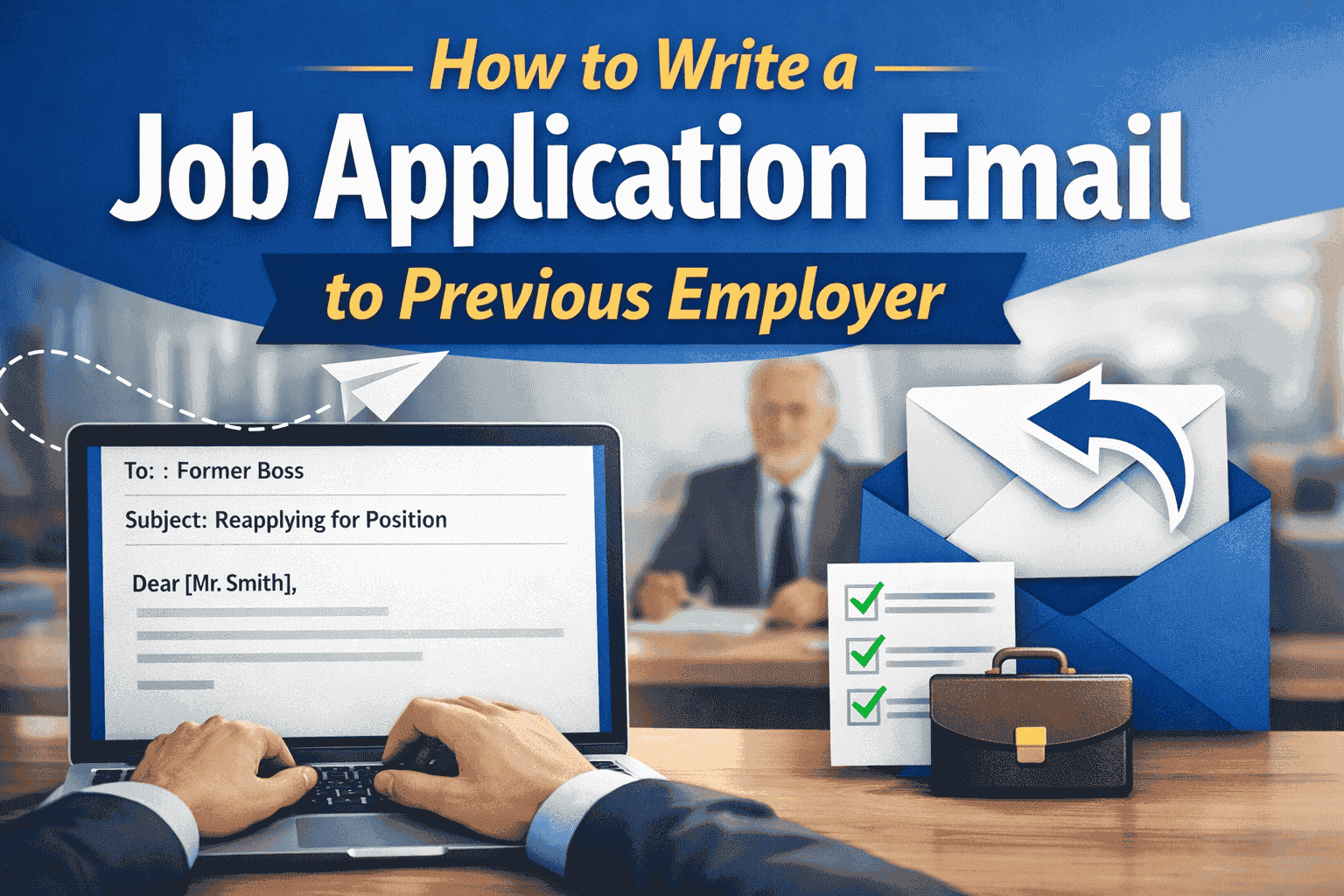 How to Write a Job Application Email to Previous Employer